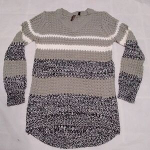 Poof Girl Knit Sweater Size Large